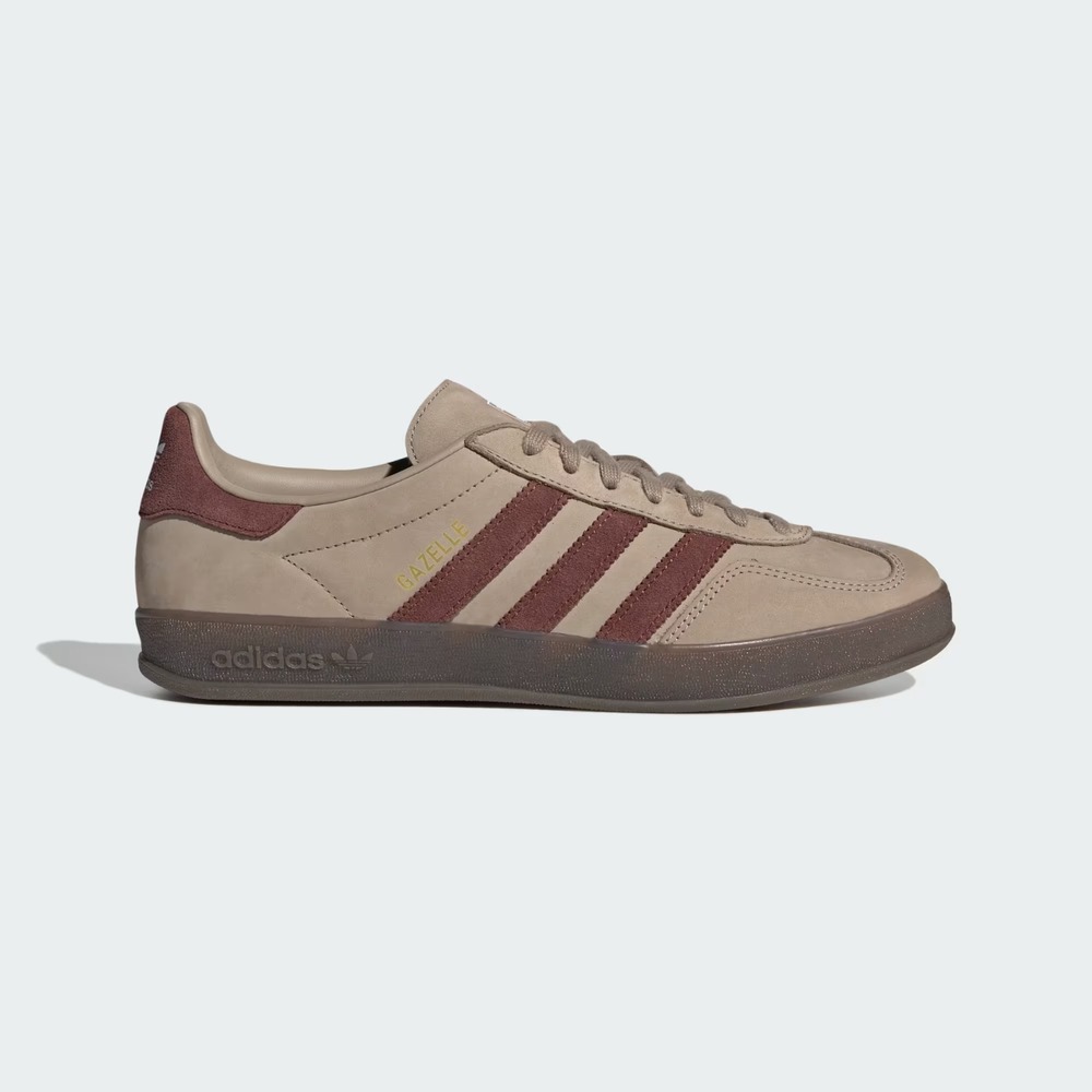 5M / 6W - [NEW] Men's adidas Gazelle Indoor Shoes 'Trace Khaki' JQ8387